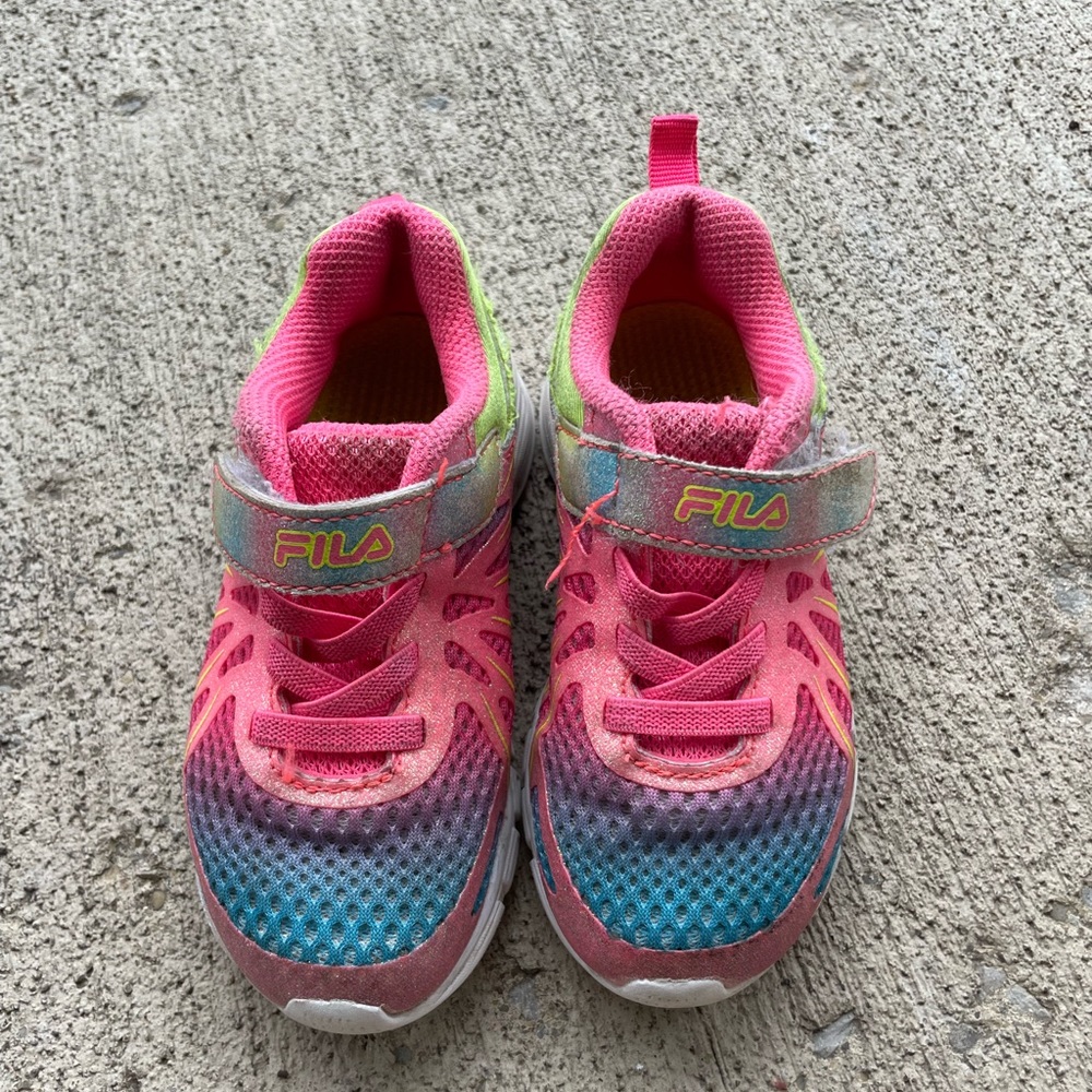 Girls FILA Multicolor Sneakers